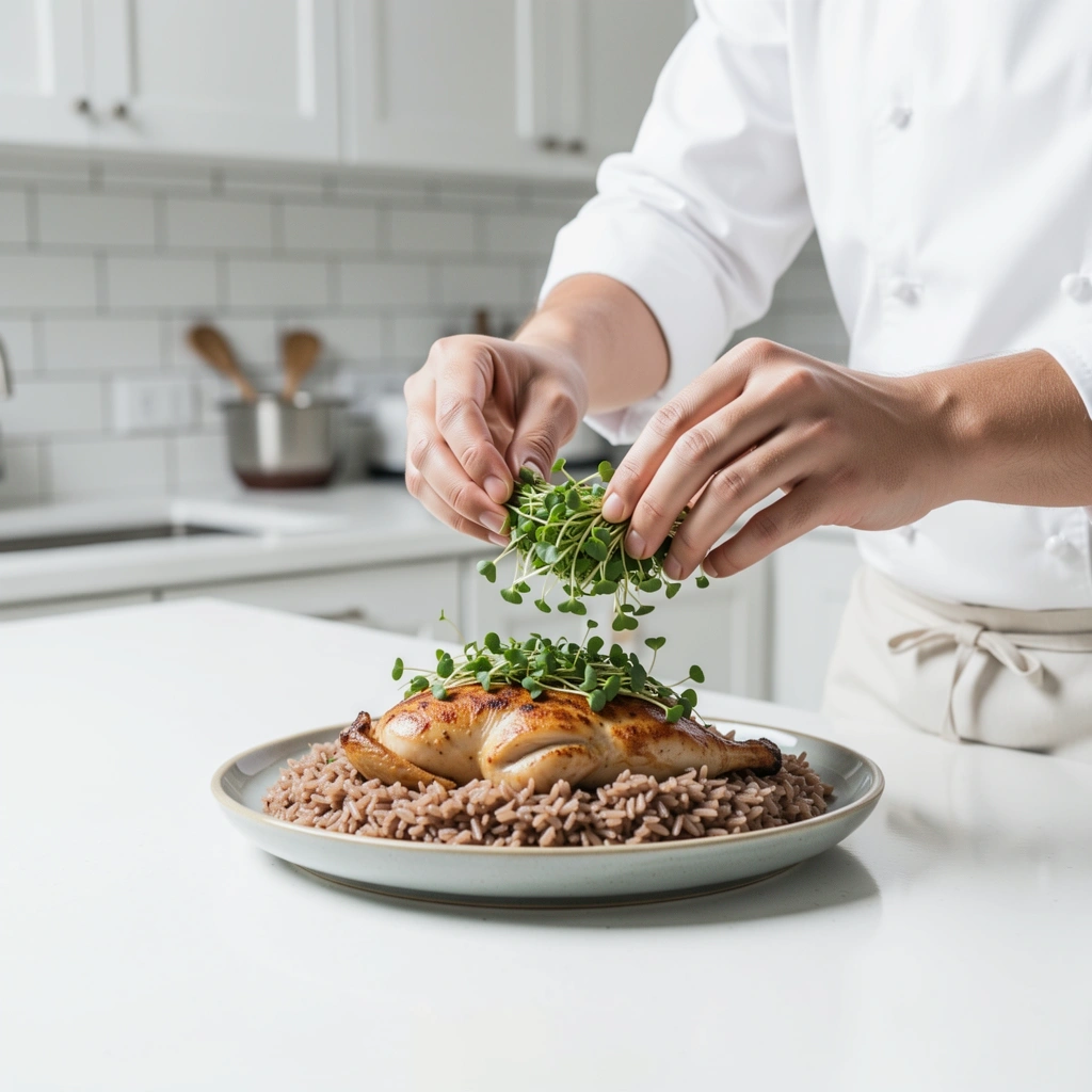 Preparation of a balanced daily menu